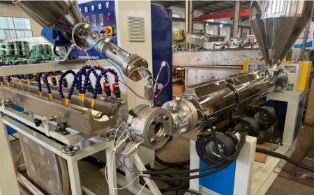 Fully Automatic PVC Fiber Braided Hose Making Machine 